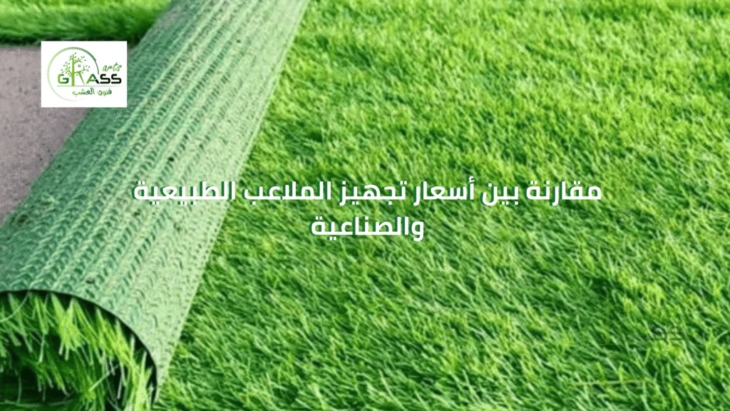 مقارنة بين أسعار تجهيز الملاعب الطبيعية والصناعية